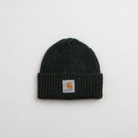 Carhartt Anglistic Beanie - Speckled Dark Scarab thumbnail