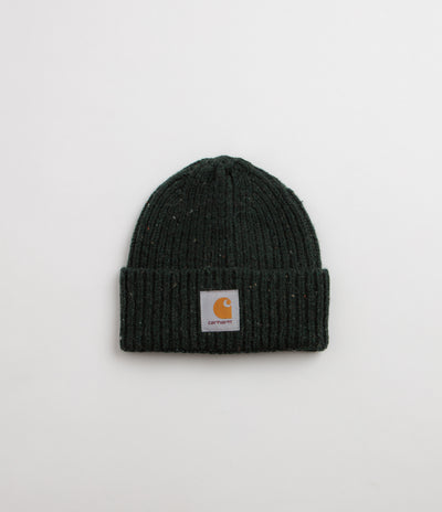 Carhartt Anglistic Beanie - Speckled Dark Scarab