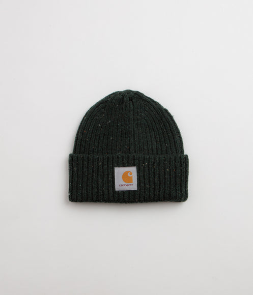 Carhartt Anglistic Beanie - Speckled Dark Scarab