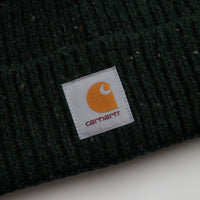 Carhartt Anglistic Beanie - Speckled Dark Scarab thumbnail