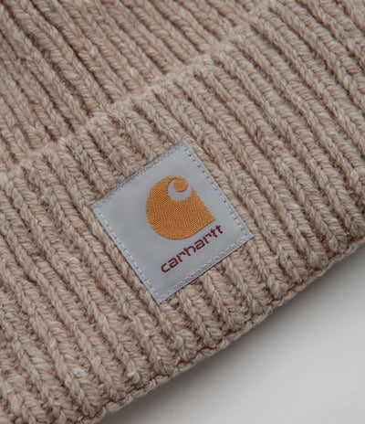 Carhartt Anglistic Beanie - Speckled Fleur de Sel
