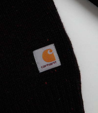 Carhartt Anglistic Knit Crewneck Sweatshirt - Speckled Black