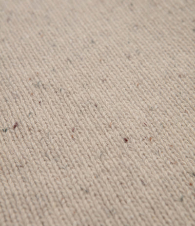 Carhartt Anglistic Knit Crewneck Sweatshirt - Speckled Fleur de Sel