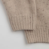 Carhartt Anglistic Knit Crewneck Sweatshirt - Speckled Fleur de Sel thumbnail