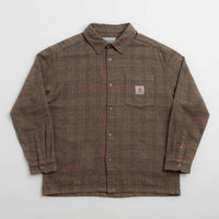 Carhartt Bagley Shirt - Bagley Check / Hamilton Brown thumbnail