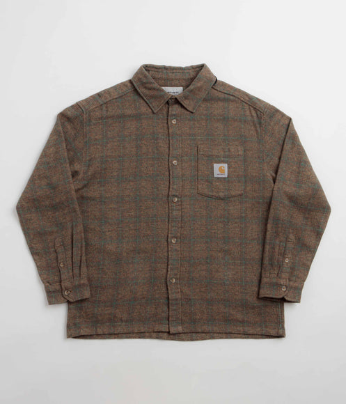 Carhartt Bagley Shirt - Bagley Check / Hamilton Brown
