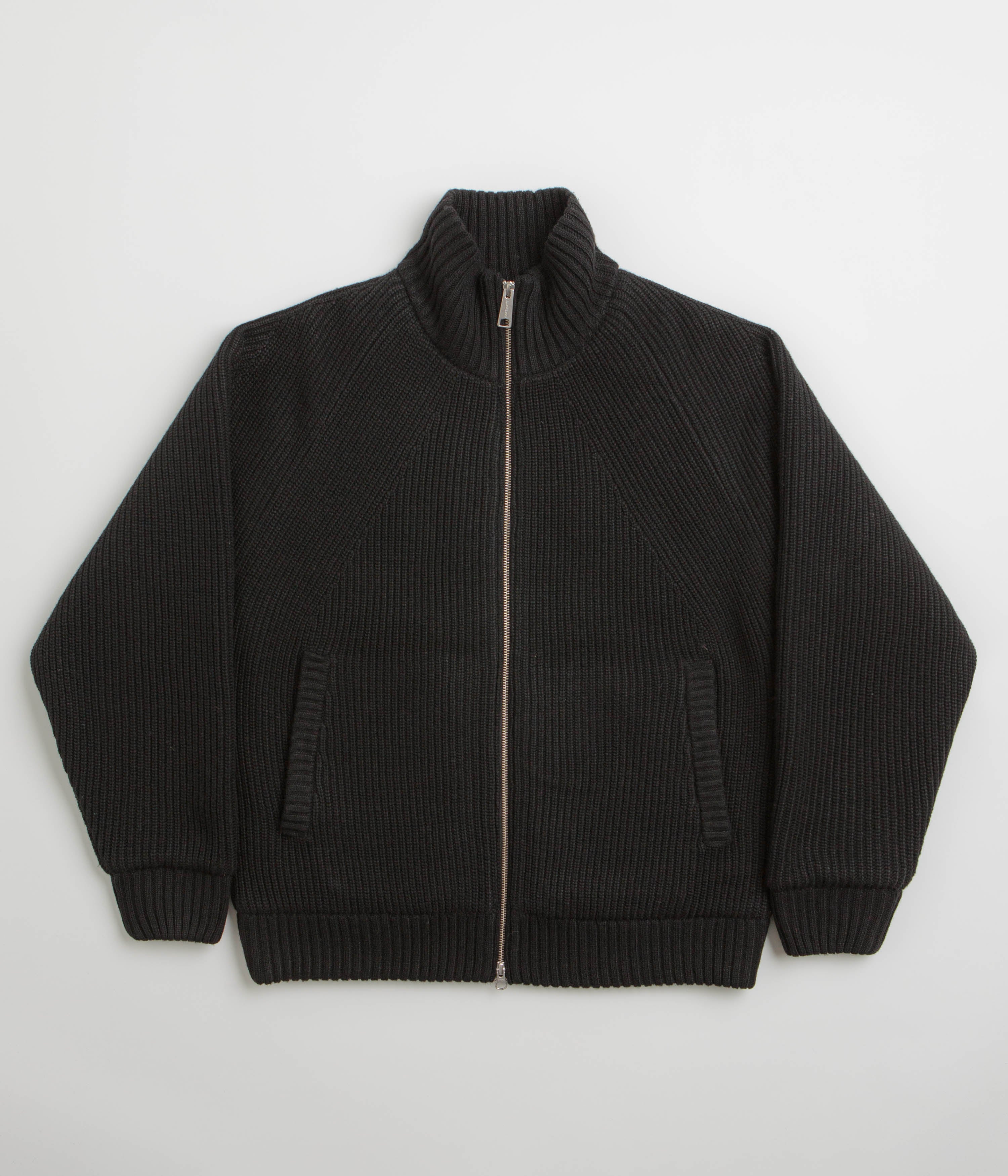 Carhartt Banley Sweater Jacket in Black