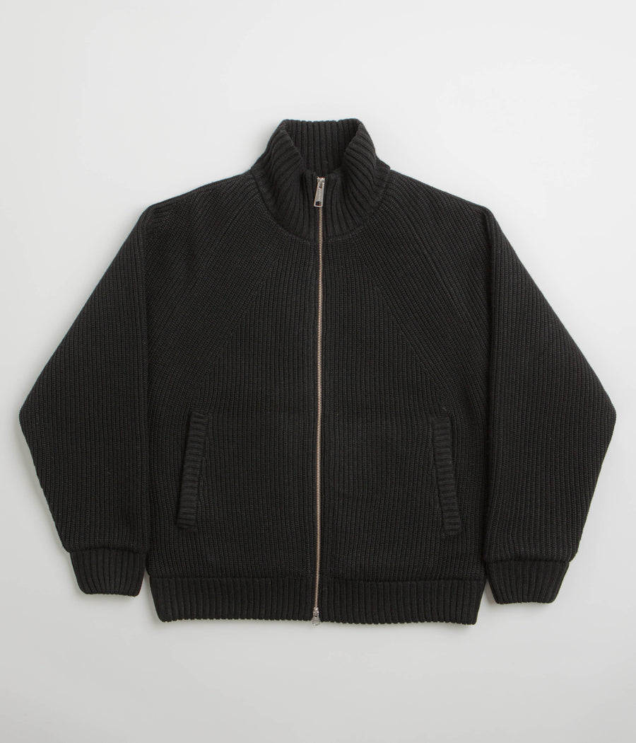 Carhartt Banley Sweater Jacket in Black