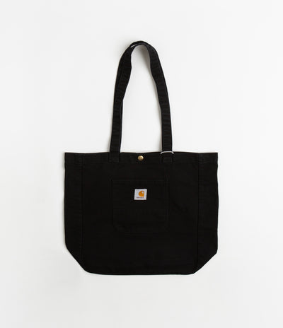 Carhartt Bayfield Tote Bag - Black Stone Washed | Flatspot