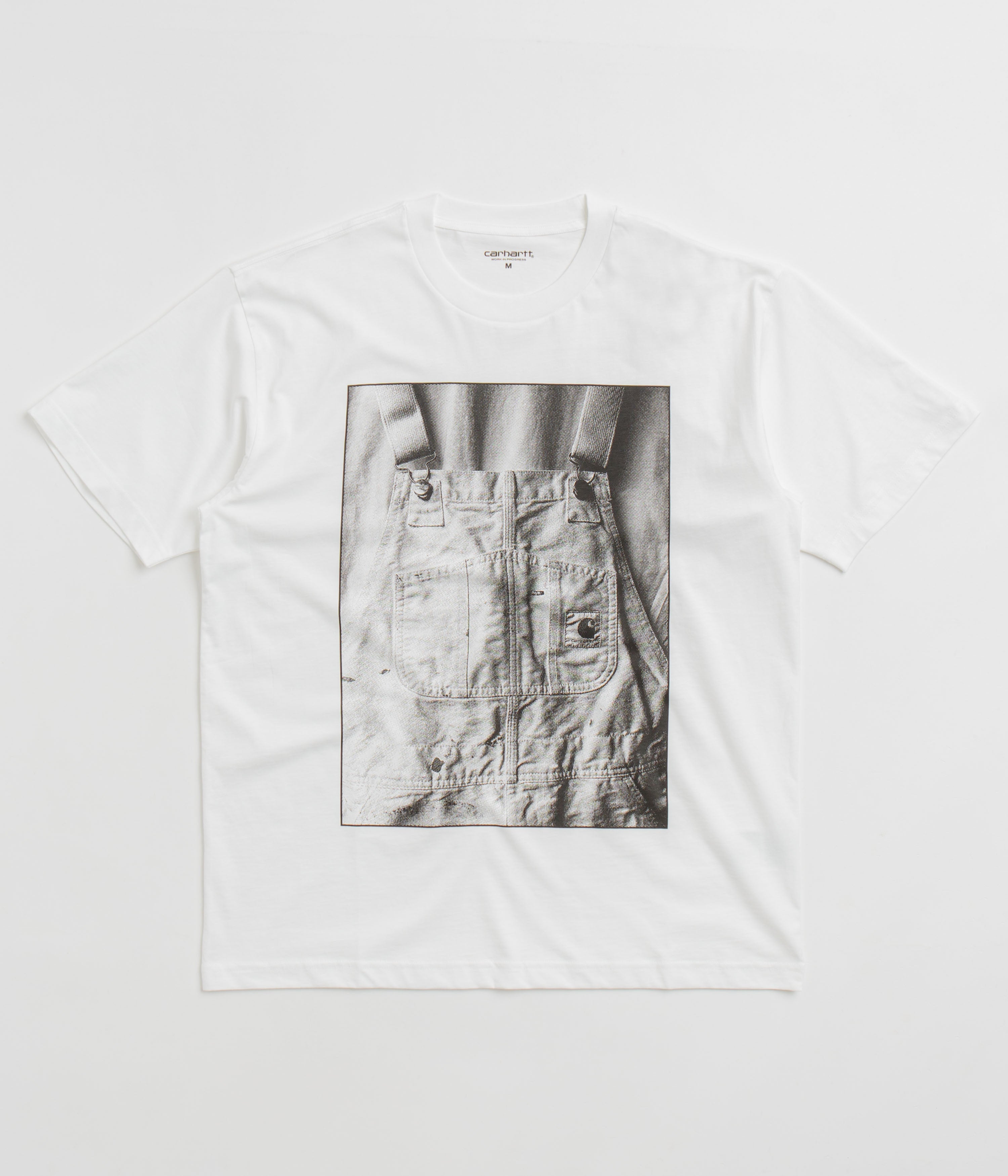 Carhartt Bib Overall T-Shirt in White