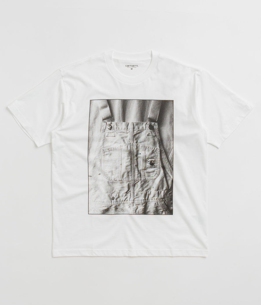 Carhartt Bib Overall T-Shirt in White