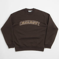 Carhartt Big School Crewneck Sweatshirt - Tobacco thumbnail
