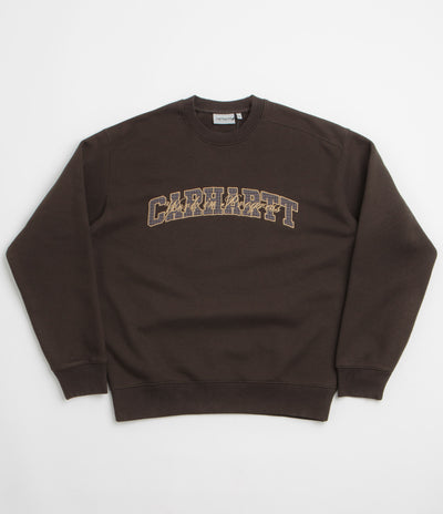 Carhartt Big School Crewneck Sweatshirt - Tobacco