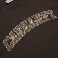 Carhartt Big School Crewneck Sweatshirt - Tobacco thumbnail
