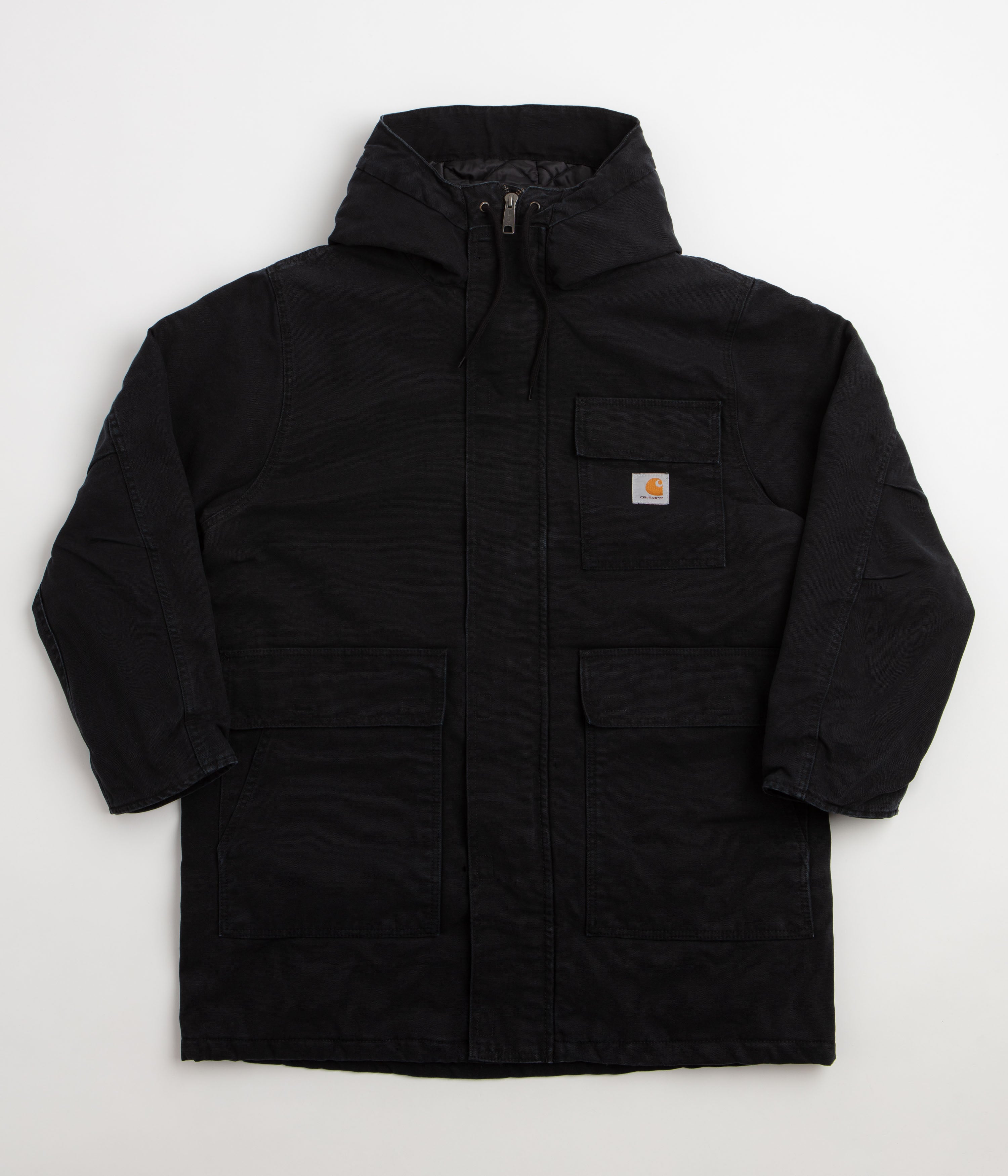 Carhartt Boreal Parka - Black Stone Canvas