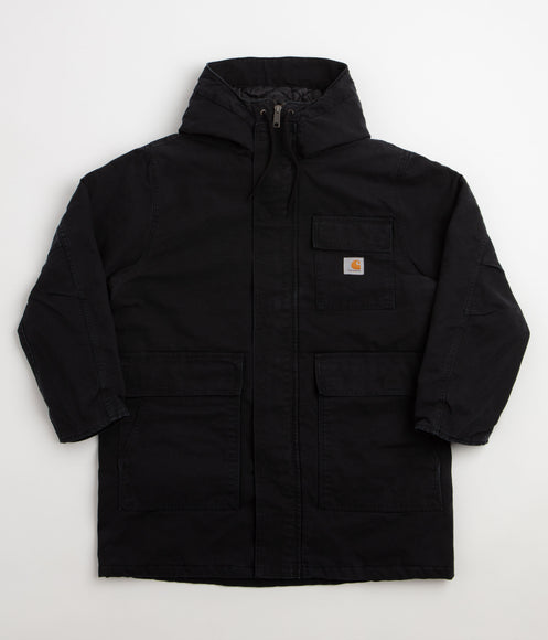 Carhartt Boreal Parka - Black Stone Canvas