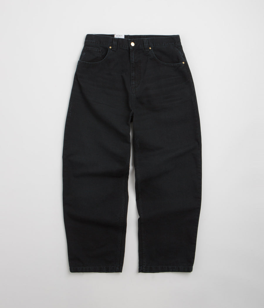 Carhartt Brandon Canvas Pants - Black Grind Wash