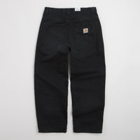 Carhartt Brandon Canvas Pants - Black Grind Wash thumbnail