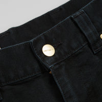 Carhartt Brandon Canvas Pants - Black Grind Wash thumbnail