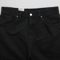 Carhartt Brandon Canvas Pants - Black Grind Wash thumbnail