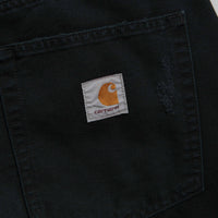 Carhartt Brandon Canvas Pants - Black Grind Wash thumbnail