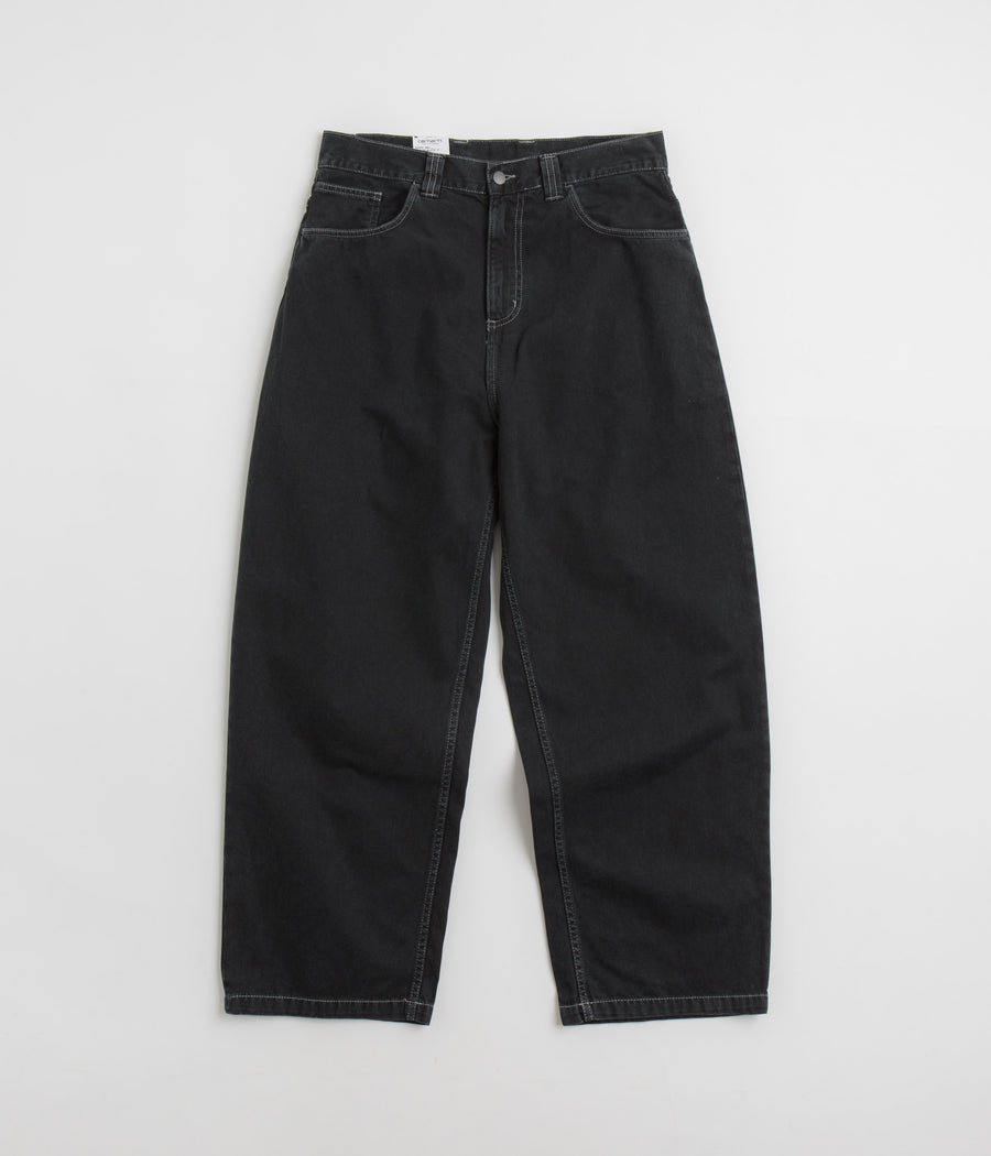 Carhartt Brandon Denim Pants in Black Stone Dyed