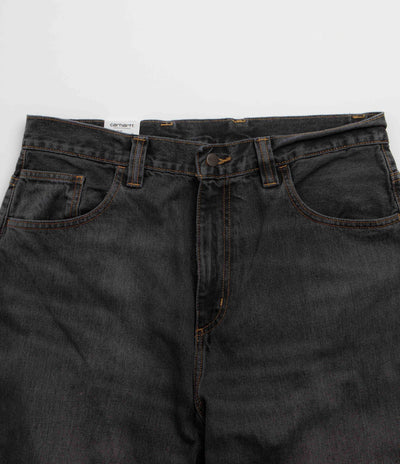 Carhartt Brandon Pants - Black Marble Used Wash