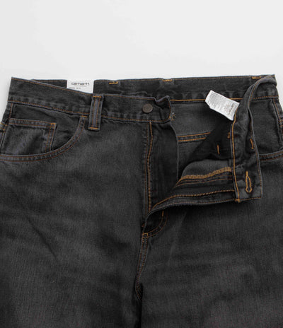 Carhartt Brandon Pants - Black Marble Used Wash