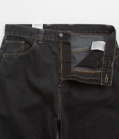 Carhartt Brandon Pants in Black Stone Washed