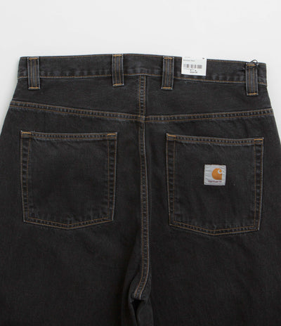 Carhartt Brandon Pants in Black Stone Washed