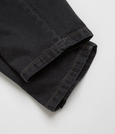 Carhartt Brandon Pants in Black Stone Washed