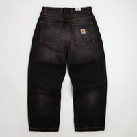Carhartt Brandon Pants in Black Tobacco Used Wash thumbnail