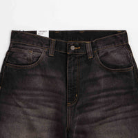 Carhartt Brandon Pants in Black Tobacco Used Wash thumbnail
