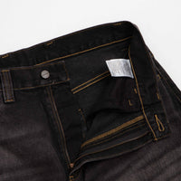 Carhartt Brandon Pants in Black Tobacco Used Wash thumbnail