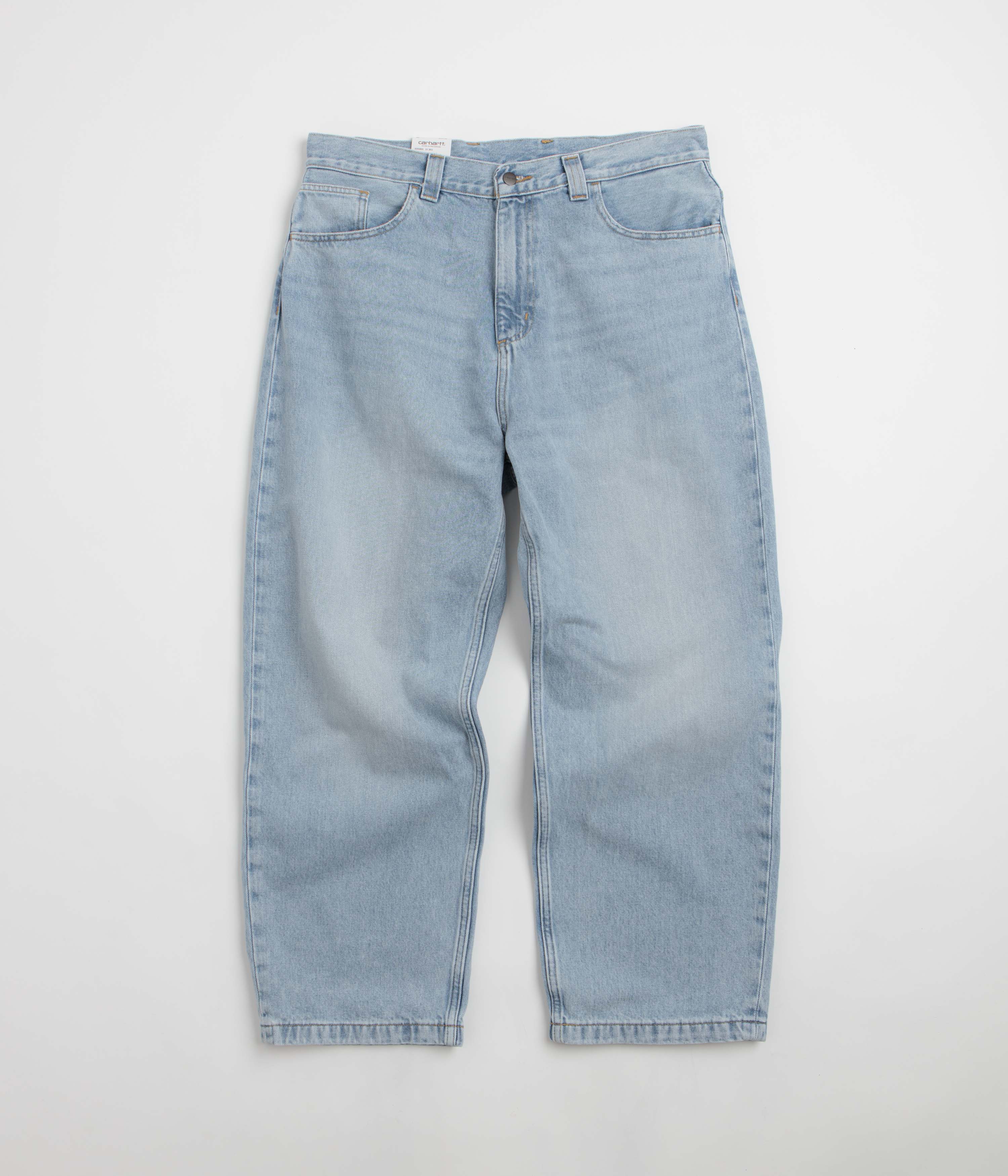 Carhartt Brandon Pants - Blue Heavy Worn Bleached
