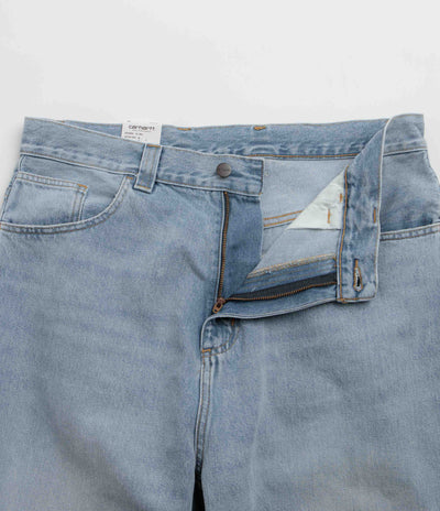 Carhartt Brandon Pants - Blue Heavy Worn Bleached