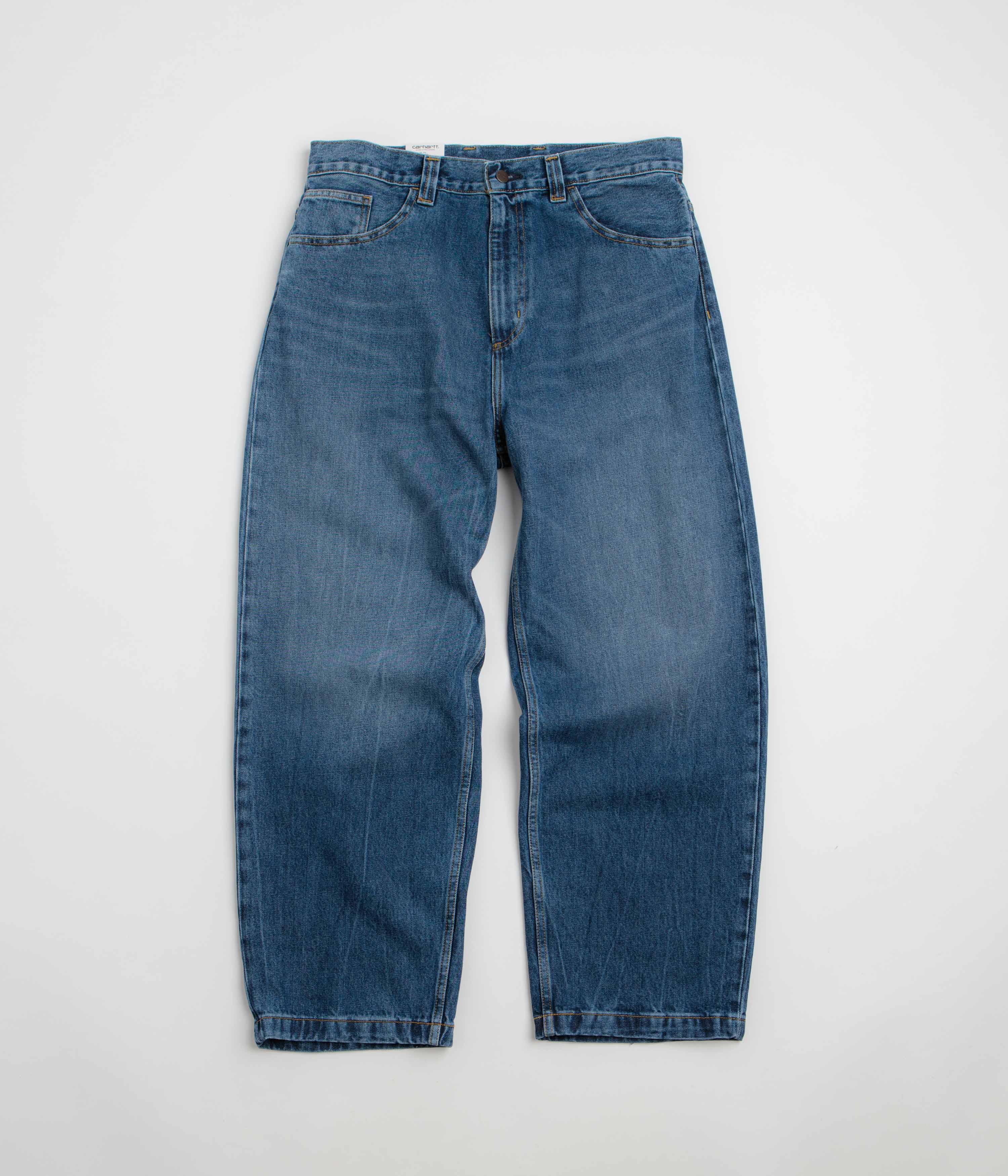 Carhartt Brandon Pants - Blue Marble Used Wash