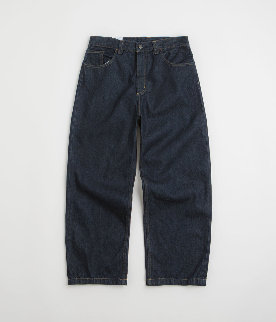 Carhartt Brandon Pants in Blue Rinsed and Blue