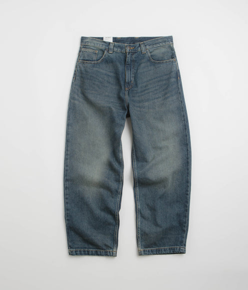 Carhartt Brandon Pants - Blue Worn Used Wash