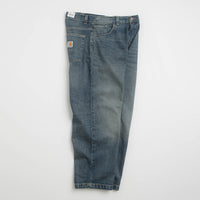 Carhartt Brandon Pants - Blue Worn Used Wash thumbnail