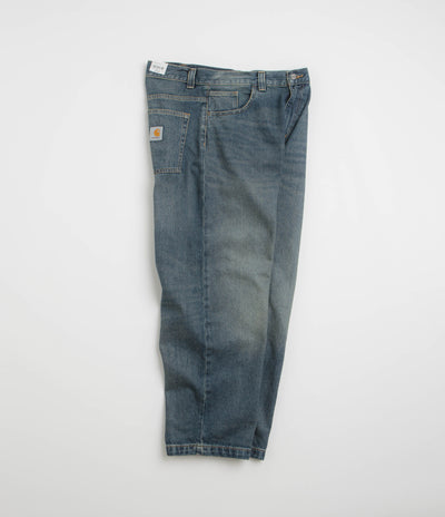 Carhartt Brandon Pants - Blue Worn Used Wash
