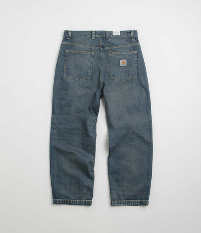 Carhartt Brandon Pants - Blue Worn Used Wash
