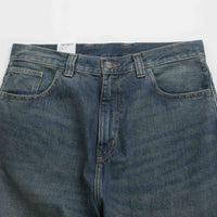 Carhartt Brandon Pants - Blue Worn Used Wash thumbnail