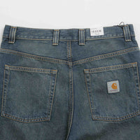 Carhartt Brandon Pants - Blue Worn Used Wash thumbnail