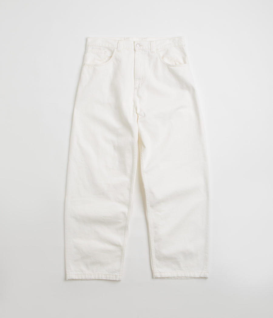 Carhartt Brandon Pants in White Rinsed