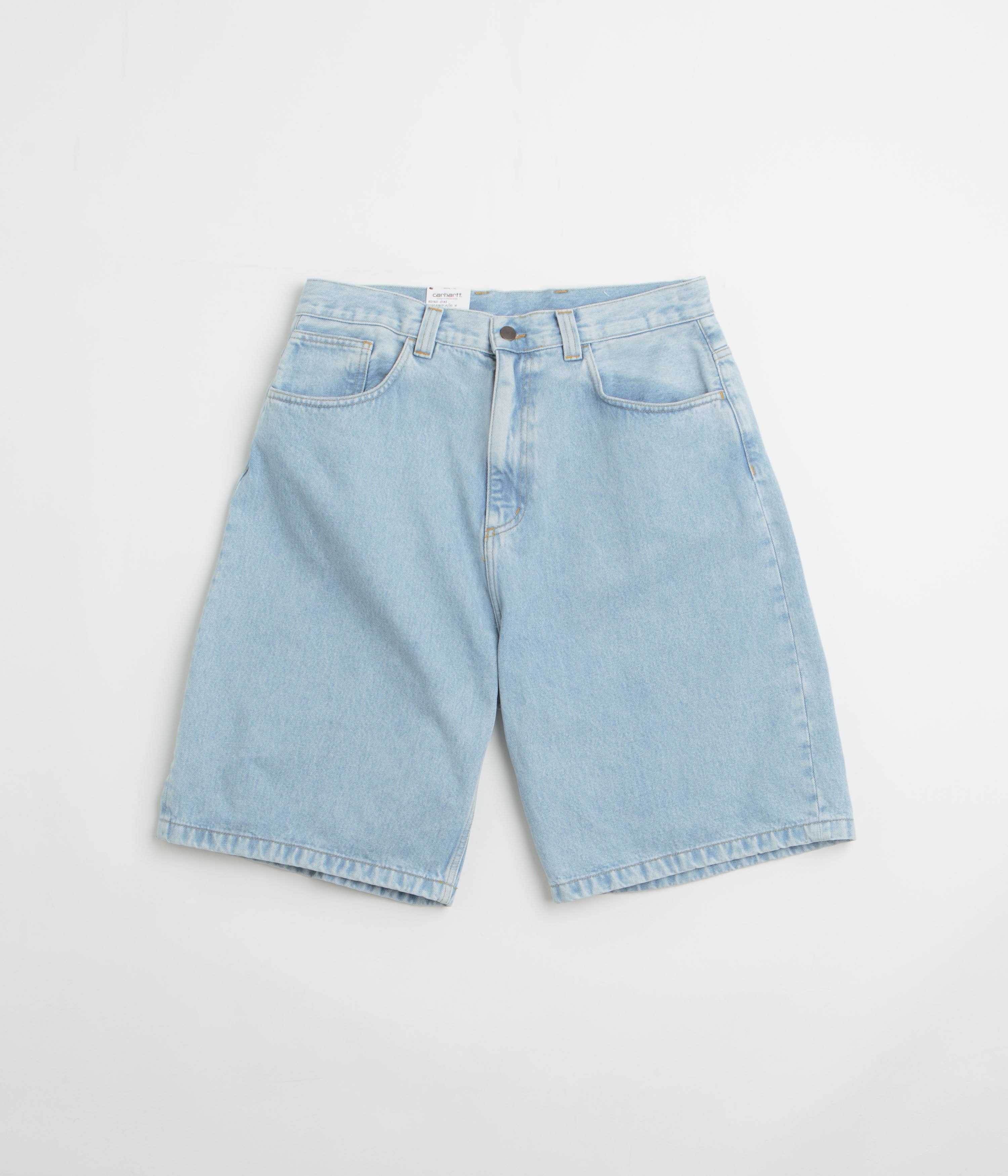 Carhartt Brandon Shorts in Blue Heavy Stone Bleach