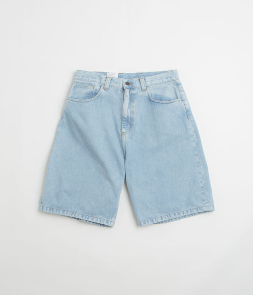 Carhartt Brandon Shorts - Blue Heavy Stone Bleach
