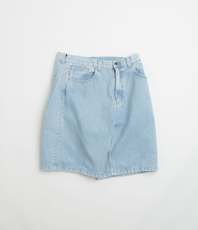 Carhartt Brandon Shorts in Blue Heavy Stone Bleach