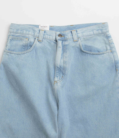 Carhartt Brandon Shorts in Blue Heavy Stone Bleach