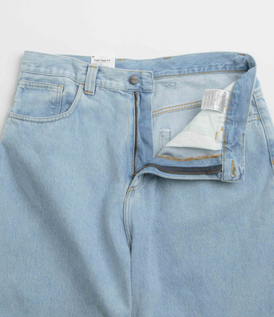 Carhartt Brandon Shorts in Blue Heavy Stone Bleach